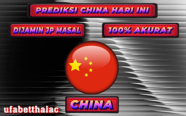 PREDIKSI TOGEL CHINA 6D, 01 NOVEMBER 2024